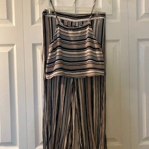 Crop top & capri set